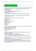 MN 576 MIDTERM Questions and Answers 100% Accuracy: Latest 2024 |Most complications that develop during pregnancy are preventable. What are the major complications that account for ~75% of all maternal deaths?