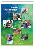 TEST BANK HUMANDEVELOPMENT: A LIFE-SPAN VIEW 8TH EDITION ROBERT V. KAIL JOHN C. CAVANAUGH 2024/2025