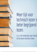 Presentatie onderzoek begrijpend lezen en technisch lezen