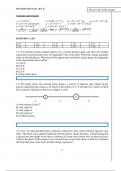 Exam integers and Sequences Physics 