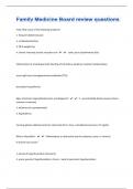 Family Medicine Board 97 review questions And Answers