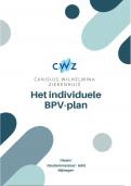 ONS stage - BPV-plan