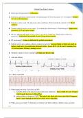 NURS MISC Critical Care Exam 1 Review latest 2024/2025