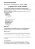 BTEC Applied Science Unit 12C - Treatment of infectious diseases (Distinction)