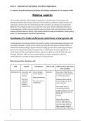 BTEC Applied Science Unit 4C - Making aspirin (Distinction)