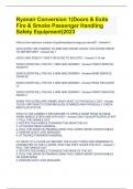 Ryanair Conversion 1(Doors & Exits Fire & Smoke Passenger Handling Safety Equipment)2023   