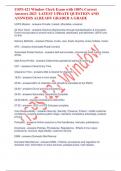 USPS 421 Window Clerk Exam with 100% Correct Answers 2023 LATEST UPDATE QUESTION AND ANSWERS ALREADY GRADED A GRADE