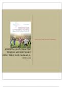 Essentials of Pediatric Nursing 4th Edition By Terri Kyle and Susan Carman TEST BANK ISBN- 978-1975139841 Verified 2024 Practice Questions and 100% Correct Answers with Explanations for Exam Preparation, Graded A+