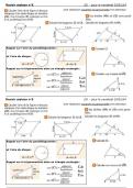 Notes de classe Mathématique 