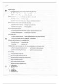 Anatomy 1 Exam 4 Pratice Questions