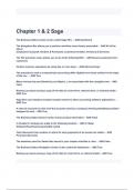 Chapter 1 & 2 Sage Exam Questions with correct Answers 2024/2025( A+ GRADED 100% VERIFIED).