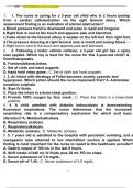 omplete) ATI RN PEDIATRIC PROCTORED/RN PEDIATRICS/ HESI RN PEDIATRICS Exams (+850 Questions All Answered 100% Correct |Guarantee A+ Score Guide