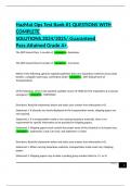 HAZMAT FRO-Random OCFA Search-68 QUESTIONS- WITH COMPLETE SOLUTIONS(Answerd By Expert)2024.Guaranteed Success.Attained Grade A+