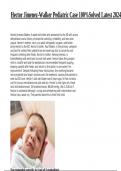 Hector Jimenez-Walker Pediatric Case 100%Solved Latest 2024.