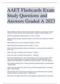 AAET Flashcards Exam Study Questions and Answers Graded A 2023