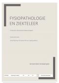 Fysiopathologie en ziekteleer - NIEUWE uitgewerkte examenvragen (23-24)