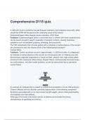 WGU D115 Comprehensive quiz Latest Update (A+ GRADED 100% VERIFIED)