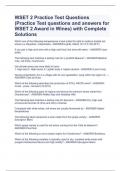 WSET 2 Practice Test Questions (Practice Test questions and answers for WSET 2 Award in Wines) with Complete Solutions 