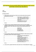 ATI Med-Surg Proctored 2023-2024 Exam Questions and Correct ANSWERS TESTBANK GRADED A+ Pain Test Bank MULTIPLE CHOICE 1. Which question asked by the nurse will give the most information about the patient’s metastatic bone cancer pain? a. “How long have yo