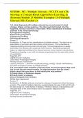 NUR200 - M2 - Multiple Sclerosis - NCLEX and ATI; Nursing: A Concept-Based Approach to Learning, 2e (Pearson) Module 13 Mobility Exemplar 13.4 Multiple Sclerosis 2024 Graded A+