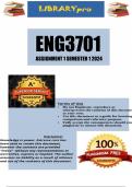 ENG3701 Assignment 1 (COMPLETE ANSWERS) Semester 1 2024 - DUE March 2024