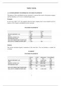 .1CONSOLIDSTION TECHNIQUES: INCOME STATEMENT