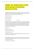 NUR200 - M2 - Multiple Sclerosis - NCLEX and ATI; Nursing: A Concept-Based Approach to Learning