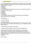 Test Bank For Health Assessment for Nursing Practice 7th Edition By Susan Fickertt Wilson Jean Foret Giddens | 9780323661195 | |Chapter 1- 24 | All Chapters with Answers and Rationals