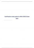 Certification study guide for NHA CBCS Exam A+