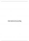 Complete summary International Accounting (2023/2024) (17/20)