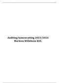 Samenvatting Auditing (D0R10a) (2023/2024) (16/20)