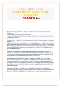 NMLS QUIZ 2024 QUESTIONS & VERIFIED ANSWERS GRADED A+