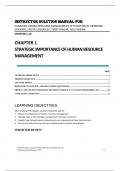 Solution Manual For Canadian Human Resource Management 13th Edition By Hermann Schwind, Krista Uggerslev, Terry Wagar, Neil Fassina