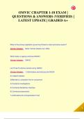 OMVIC CHAPTER 1-18 EXAM |  QUESTIONS & ANSWERS (VERIFIED) |  LATEST UPDATE | GRADED A+OMVIC CHAPTER 1-18 EXAM |  QUESTIONS & ANSWERS (VERIFIED) |  LATEST UPDATE | GRADED A+
