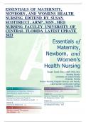 ESSENTIALS  OF  MATERNITY, NEWBORN , AND  WOMENS  HEALTH 