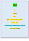 AQA AS GERMAN 7661/1 Paper 1 Listening, Reading and Writing Version: 1.0 Final *jun237661101* IB/G/Jun23/E6 7661/1// QUESTION PAPER & MARKING SCHEME/ [MERGED] Marl( scheme June 2023