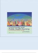 Test bank community and public health nursing promoting the public's health 10th edition rector 2023-2024 updated Rated A+