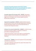 CERTIFIED PSYCHIATRIC REHABILITATION PRACTITIONER  (CPRP)EXAM PREP LATEST 2024 ACTUAL QUESTIONS AND CORRECT  VERIFIED ANSWERS(DETAILED ANSWERS )|GRADED A+ Inoculation Against Discrimination (IAD) - ANSWER--intervention  aimed at resisting the internalizat