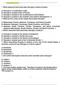 UGA History Exemption Test 2023 STUDY BUNDLE (COMPLETE PACKAGE)(Verified Answers)