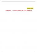 Luca Alaniz - I human case study 2024 Graded A