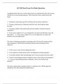 ATI OB Final Exam Test Bank Questions