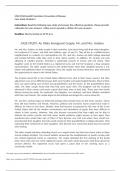 MSN 5550 Health Promotion: Prevention of Disease Case Study Module 2  Instructions: Read the following case study and answer the reflective questions. 