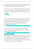 ATI PN fundamentals LATEST 2024-2025 WITH REAL EXAM QUESTIONS  AND CORRECT ANSWERS(VERIFIED ANSWERS)|AGRADE A nurse observes an assistive personnel (AP) reprimanding a client for not using  the urinal properly. The AP tells him she will put a diaper on hi