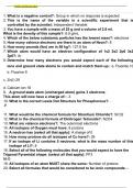 CHEM 120 Unit 1 Quiz Quiz Questions and Answers (Download To Score An A )