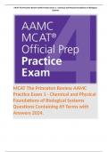 MCAT - AAMC  Study Guide Bundle Pack. 