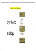 Synthetic Biology