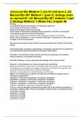 (Answered) Bio Midterm 3, bio 01 mid term 2, UC Merced Bio 001 Midterm 1 (part 2), biology exam uc merced #1, UC Merced Bio 001 midterm 1 part 3, Biology Midterm 1 (Week 2-6), chapter 46