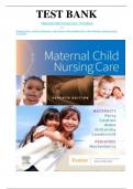 TEST BANK For Maternal Child Nursing Care 7th Edition by Shannon E. Perry, Marilyn J. Hockenberry, Mary Catherine Cashion |Complete 2023 Chapters 1 - 50| 100 % Verified UPDATED