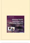  Test bank advanced health assessment and differential diagnosis essentials for clinical practice 1st edition myrick / Latest Updated 2024/ Rated A+