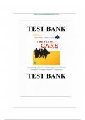 Test Bank For Emergency Care 14th Edition by Daniel Limmer, Michael F. O'Keefe and Edward T. Dickinson |  All Chapters Covered | Complete Latest Guide.